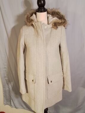 J. Crew Winter coat with hood